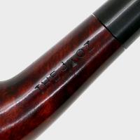 Orlik 3/4 OZ Briar Dental Bent Metal Filter Pipe (OR121)