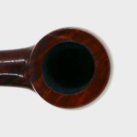 Orlik 3/4 OZ Briar Dental Bent Metal Filter Pipe (OR122)