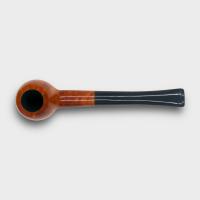 Orlik 3/4 OZ Orange Briar Straight Metal Filter Fishtail Pipe (OR128)