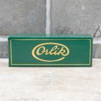 Orlik 3/4 OZ Briar Straight Metal Filter Fishtail Pipe (OR116)