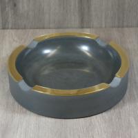 Davidoff Large Concrete Ashtray - Dark Grey