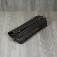 Savinelli Pipe Tobacco Pouch - Brown