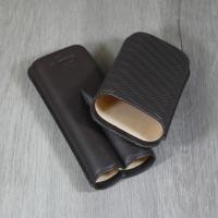 Davidoff Classic Essentials Enjoy R-2 Cigar Case - 2 Cigars Robusto - Brown