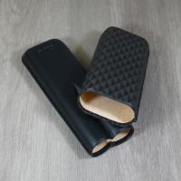 Davidoff Essentials Curing XL-2 Cigar Case - 2 Cigars RG 60 - Black