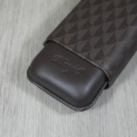 Davidoff Essentials Curing R-2 Cigar Case - 2 Cigars Robusto - Brown