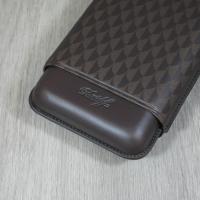 Davidoff Essentials Curing XL-3 Cigar Case - 3 Cigars - Brown