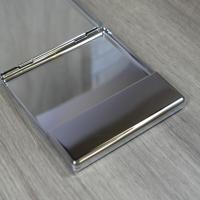 High Polish Chrome Finish Cigarette Case  - Holds Up To 10 Kingsize