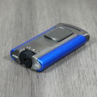 Xikar Astral Single Jet Flame Lighter - Gunmetal & Blue