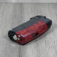 Xikar Resource II Pipe Lighter - Burl & Black Trim