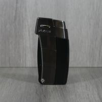 Xikar Resource II Pipe Lighter - Black & Gunmetal Trim