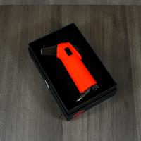 Eurojet Double Jet Table Lighter - Orange & Gunmetal
