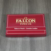 Falcon Black Adjustable Cigarette Case & Clipper Pouch