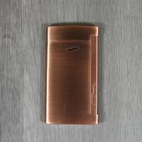 ST Dupont Slim 7 Lighter & Cigar Cutter Set - Brushed Copper