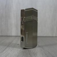 Honest Caster Single Jet Flame Cigar Lighter - Chrome (HON187)