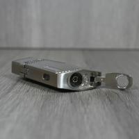 Honest Caster Single Jet Flame Cigar Lighter - Chrome (HON187)