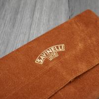 Savinelli Velvet Pipe Pouch - Tan