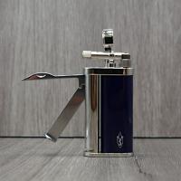 Savinelli Lacquered Pipe Lighter - Blue