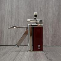 Savinelli Lacquered Pipe Lighter - Burgundy