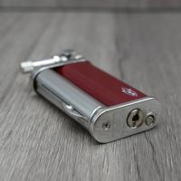 Savinelli Lacquered Pipe Lighter - Burgundy