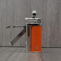 Savinelli Lacquered Pipe Lighter - Orange