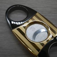 Gunmetal and Gold Cigar Cutter - 56 Ring gauge