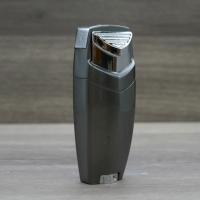 Lotus 2730 Double Jet Cigar Lighter - Dark Grey & Chrome