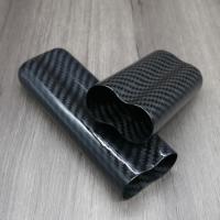 Carbon Fibre cigar case - 2 Cigar Case - 58 Ring Gauge