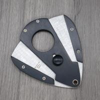 Myon Butterfly Double Blade Cigar Cutter - Black