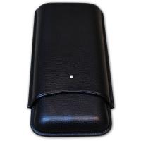 Dunhill White Spot Cigar Case Churchill - Black - Fits 3 Cigars