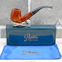 Parker Bruyere Bent Billiard Metal Filter Fishtail Pipe (PAR155)