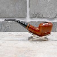 Parker Bruyere Bent Rhodesian Metal Filter Fishtail Pipe (PAR156)