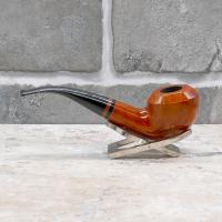 Parker Bruyere Bent Rhodesian Metal Filter Fishtail Pipe (PAR157)