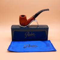 Parker Bruyere Bent Billiard Large Metal Filter Fishtail Pipe (PAR173)