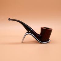 Parker Knight Bent Dublin Metal Filter Fishtail Pipe (PAR178)