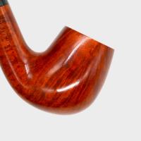 Parker Bruyere Bent Billiard Medium Metal Filter Fishtail Pipe (PAR192)