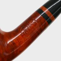 Parker Bruyere Bent Billiard Medium Metal Filter Fishtail Pipe (PAR203)