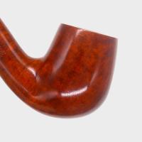 Parker Bruyere Bent Billiard Medium Metal Filter Fishtail Pipe (PAR205)