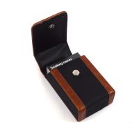 Black & Brown Magnetic Button King Size Cigarette Holder