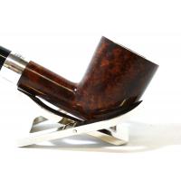 Peterson Kildare 120 Silver Mounted Smooth 9mm Filter P Lip Pipe (PE1453)