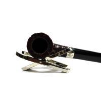 Peterson Donegal Rocky 268 Nickel Mounted Bent Fishtail Pipe (PE1521)