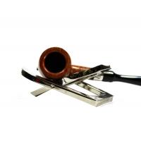 Peterson High Grade Belgique Natural Silver Mounted Fishtail Pipe (PE1542)