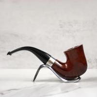 Peterson Sherlock Holmes Original Terracotta Silver Mounted P Lip Pipe (PE1592)