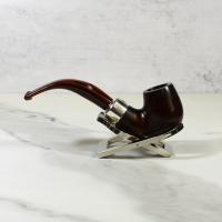 Peterson Ashford 230 Silver Mounted Cumberland Fishtail Pipe (PE1666)