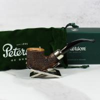 Peterson Arklow 01 Sandblast 9mm Filter Fishtail Pipe (PE1733)