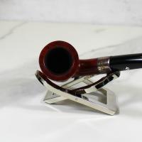 Peterson Deluxe Classic Terracotta 128 Smooth Silver Mounted P Lip Pipe (PE1738)