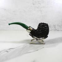 Peterson 2022 St. Patricks Day B42 Sandblast Nickel Mounted Fishtail Pipe (PE1767)