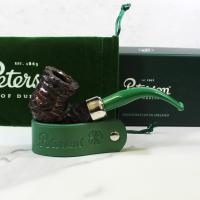 Peterson 2022 St. Patricks Day XL02 Sandblast Nickel Mounted Fishtail Pipe (PE1770)