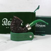 Peterson 2022 St. Patricks Day XL11 Sandblast Nickel Mounted Fishtail Pipe (PE1775)