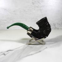 Peterson 2022 St. Patricks Day XL11 Sandblast Nickel Mounted Fishtail Pipe (PE1776)