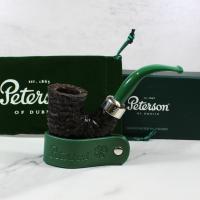 Peterson 2022 St. Patricks Day XL11 Sandblast Nickel Mounted Fishtail Pipe (PE1776)